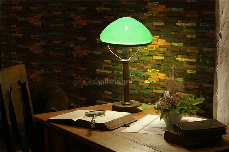 antique wood mosaic panel