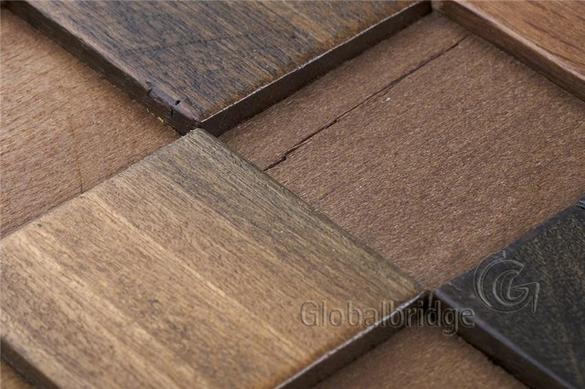 wood mosaic