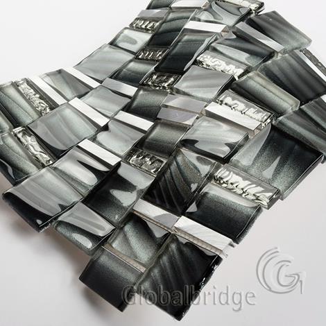 Fabricante mosaico de vidrio cristal para mosaico de pared