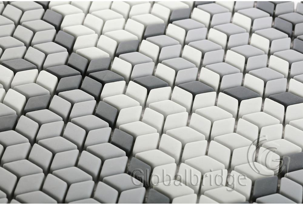 Azulejos de mosaico de vidrio de cocina de mosaico de esmalte