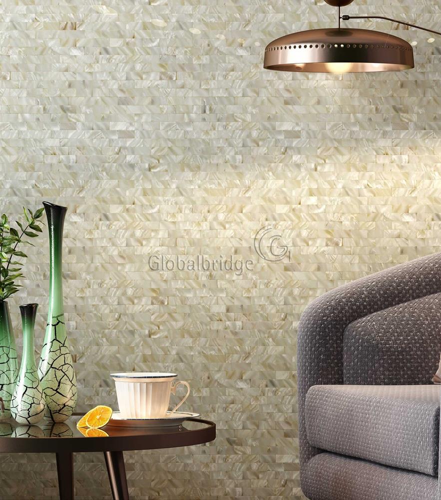 Mother of Pearl Mosaic Tile Backsplash