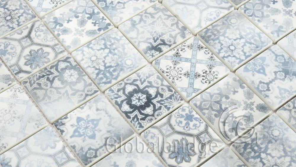 Azulejo de pared de baño de patrón de desvanecimiento azulejo de pared de cocina