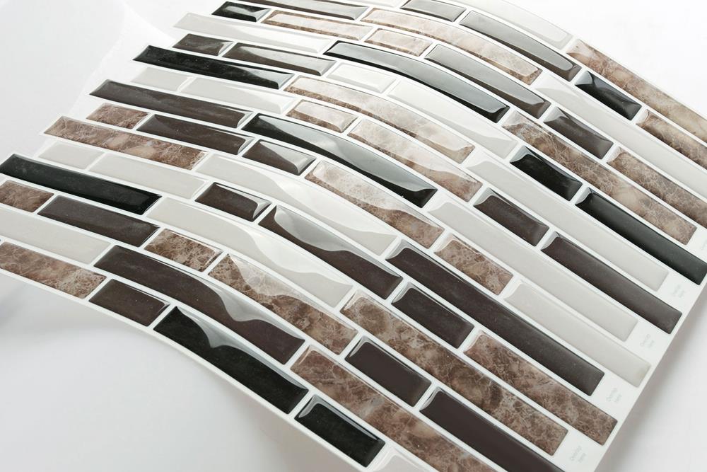 Self-adhesive Vinyl Mosaic Peel And Stick Tile