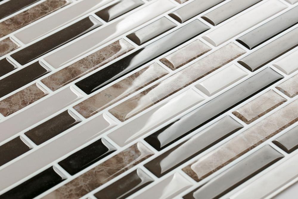 Self-adhesive Vinyl Mosaic Peel And Stick Tile