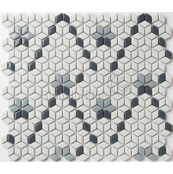 Azulejos de vidrio reciclado de fondo