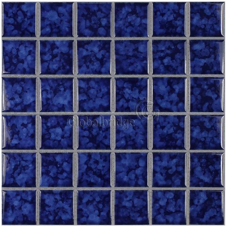Azulejos de mosaico de porcelana esmaltados de cristal