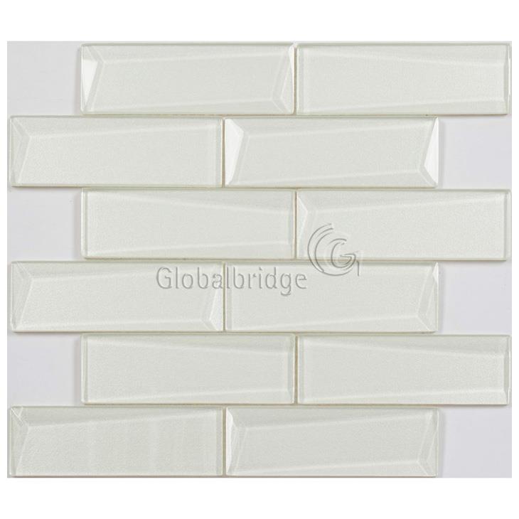 Azulejo de mosaico de vidrio de pared de baño de diamante