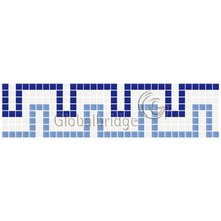 Arte de pared de mosaico de vidrio Fullbody