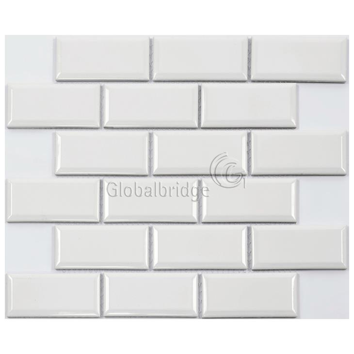 Azulejos de mosaico de cerámica esmaltada