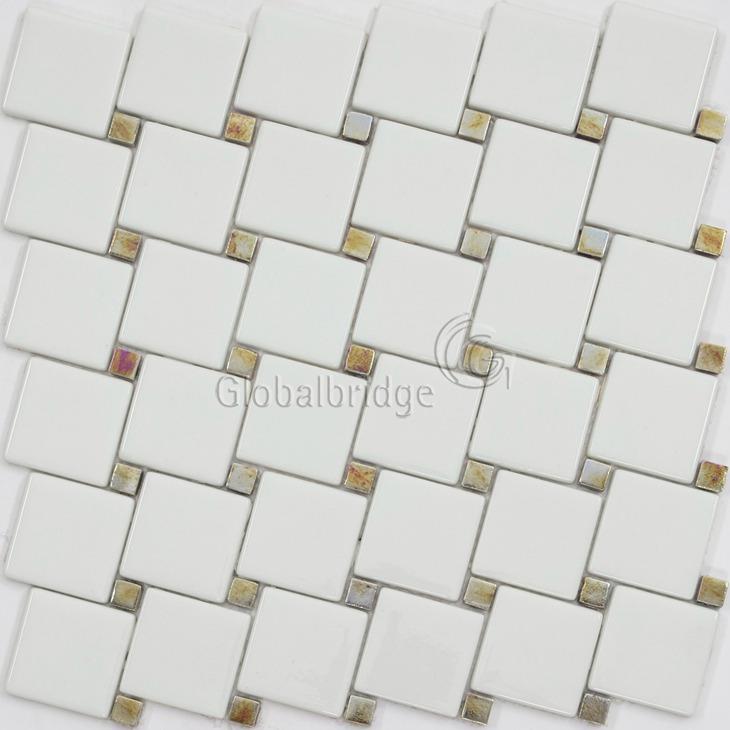 Mosaico de vidrio de esmalte de diseño independiente