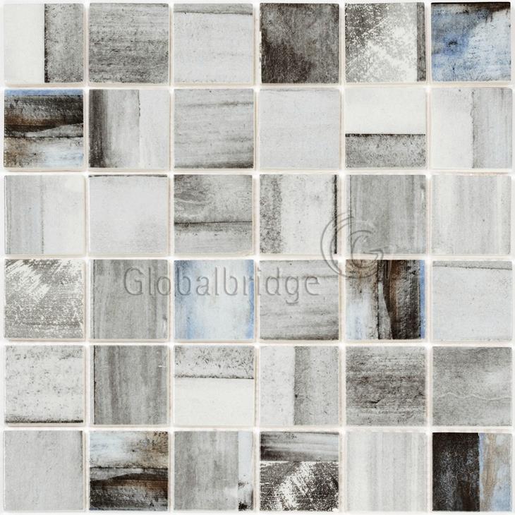 Azulejo de pared de mosaico de chorro de tinta