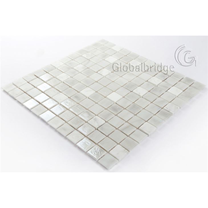 Azulejos de baño de vidrio iridio