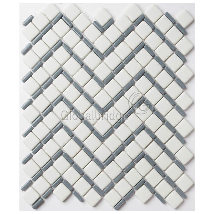 Vidrio en polvo Baño Área húmeda Azulejos de mosaico de pared