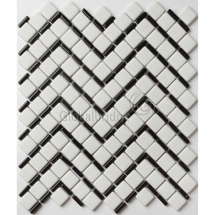Azulejos de mosaico de pared de vidrio en polvo para dormitorio