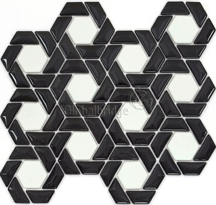 Azulejo de vidrio reciclado Backsplash de cocina