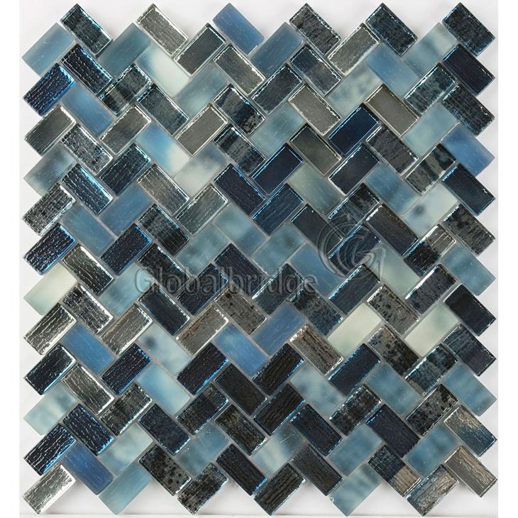 Mosaicos brillantes para baño