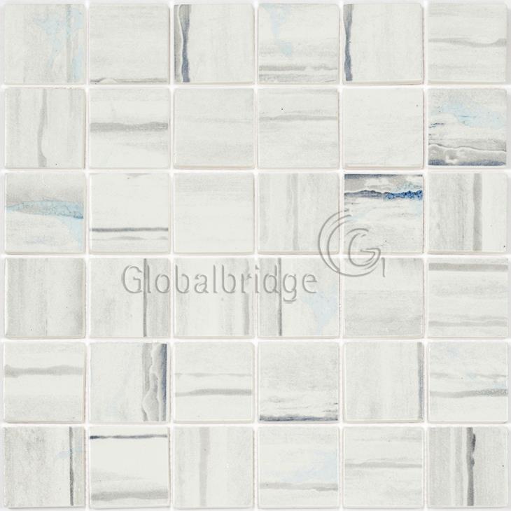 Azulejo cuadrado de vidrio esmalte para pared