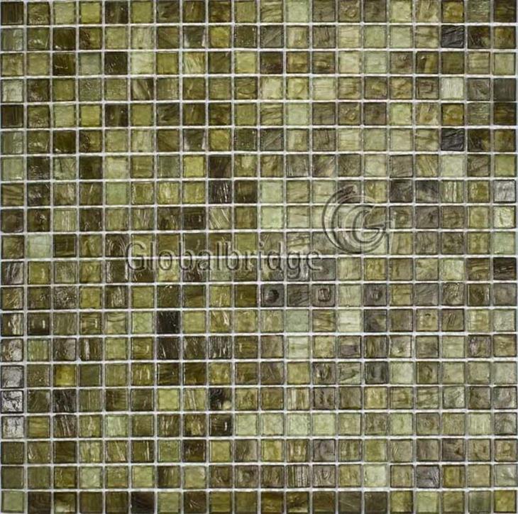 Azulejo estable de la sala de estar del mosaico de cristal