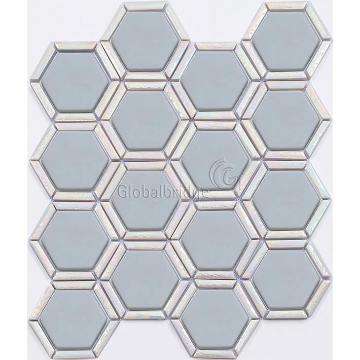 Azulejo de mosaico de vidrio de dormitorio de diseño único
